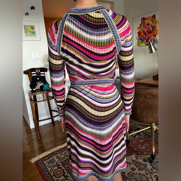 BCBG MaxAzaria, brightly colored, printed dress - Picture 2 of 10